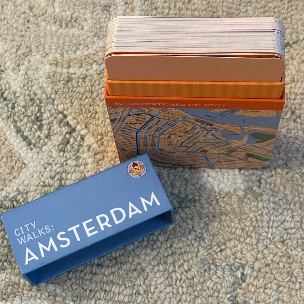 City Walks: AMSTERDAM ~ 50 Adventures on Foot ~ Custom Deck - Picture 5 of 16